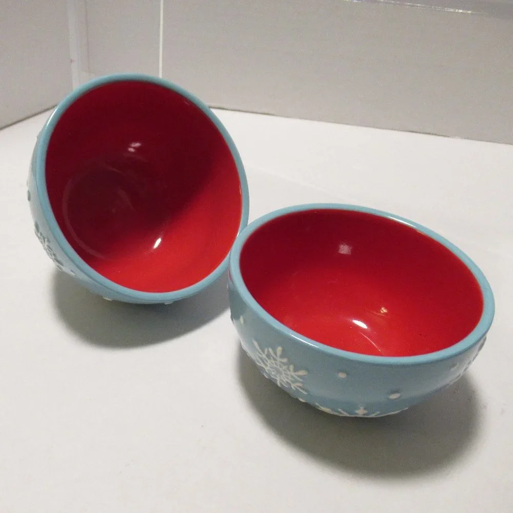 Hallmark Snowflake Bowl set